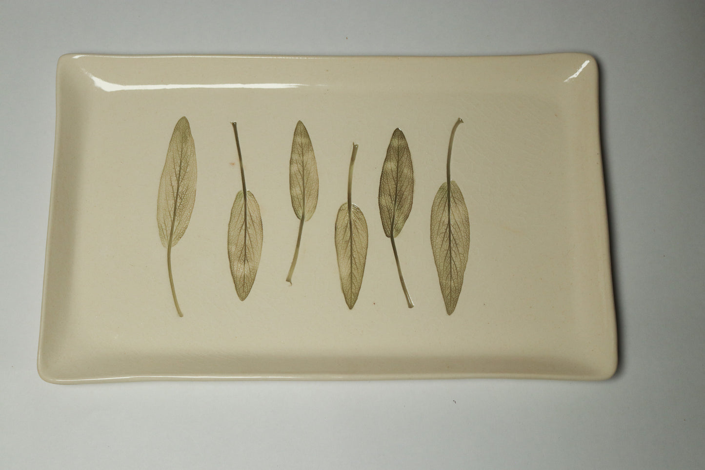 Large Rectangle Platter - 6 Sage