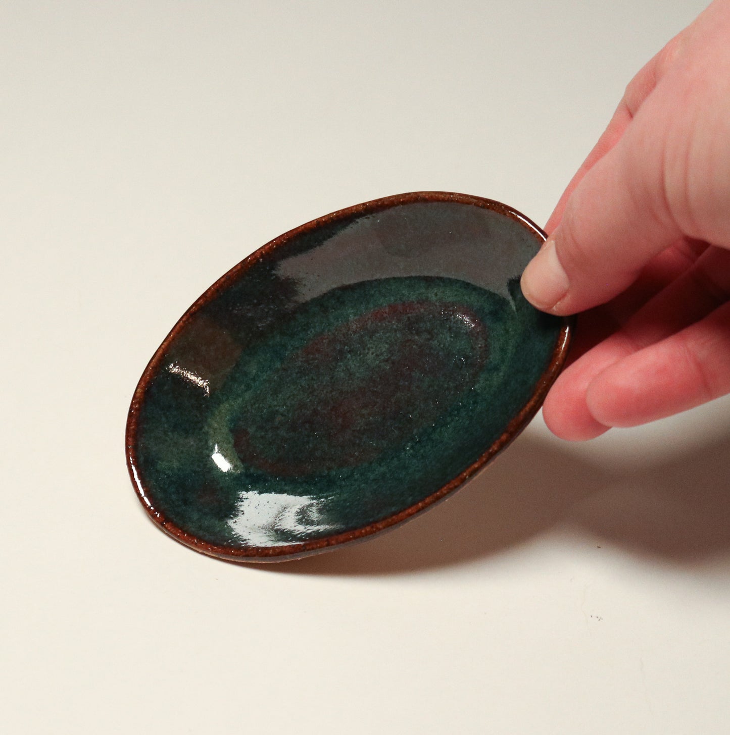 Small Oval Amuse Dish - Deep Waters