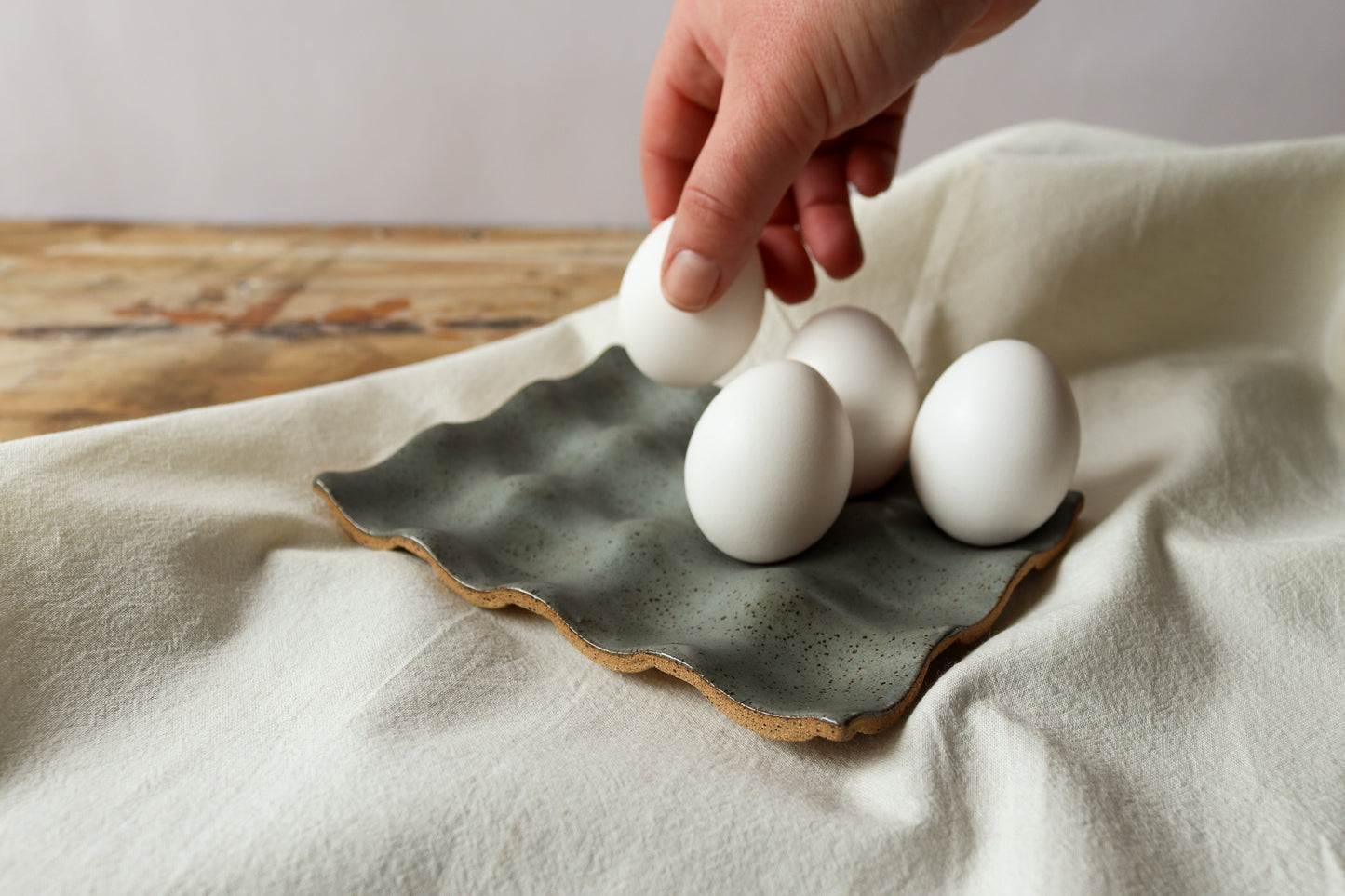Ceramic Egg Tray - 1