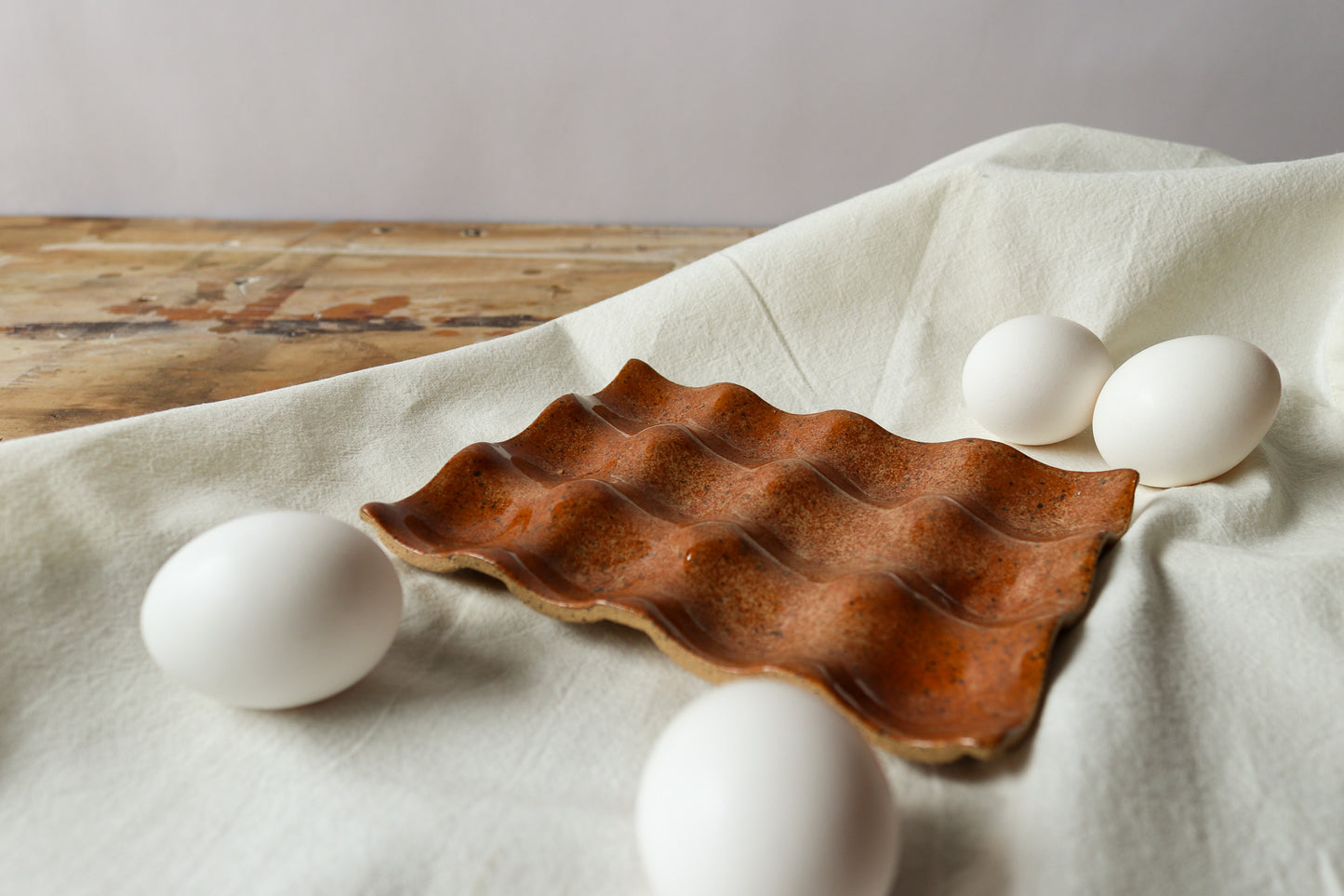 Ceramic Egg Tray - 2