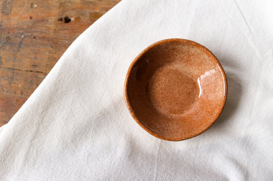Small Round Amuse Dish - Shino