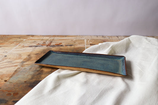 Skinny Rectangle Platter - BlueDenim