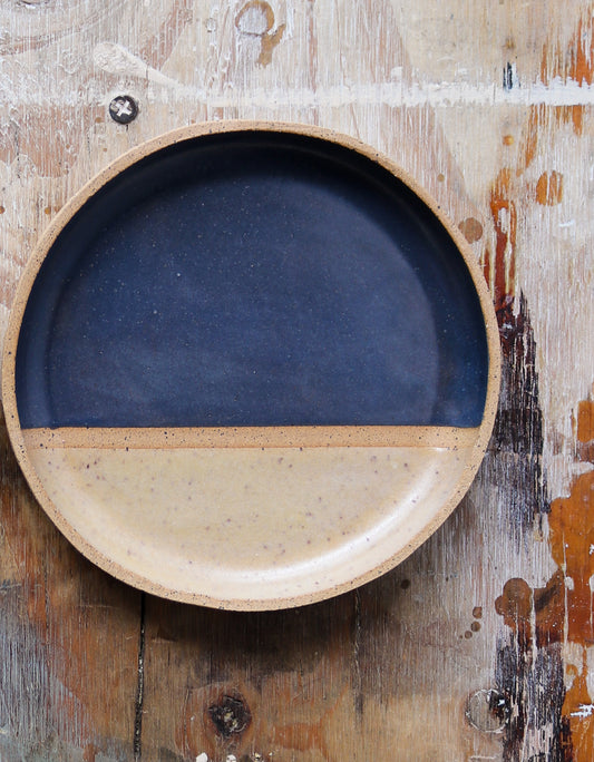 Appetizer Plate - Split Navy 2