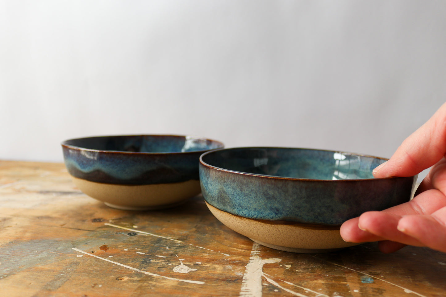 Bowl - Drippy Denim