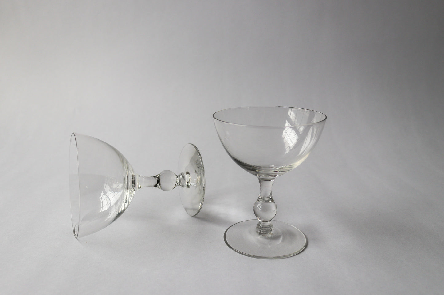 Vintage Coupe Glasses
