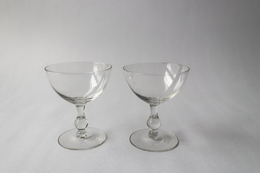 Vintage Coupe Glasses