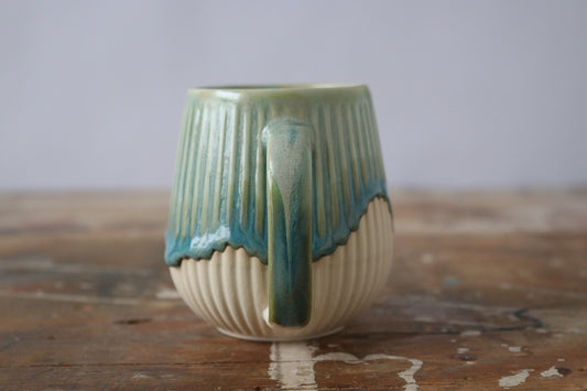 PRESALE: 12 oz Mug - Teal Drip