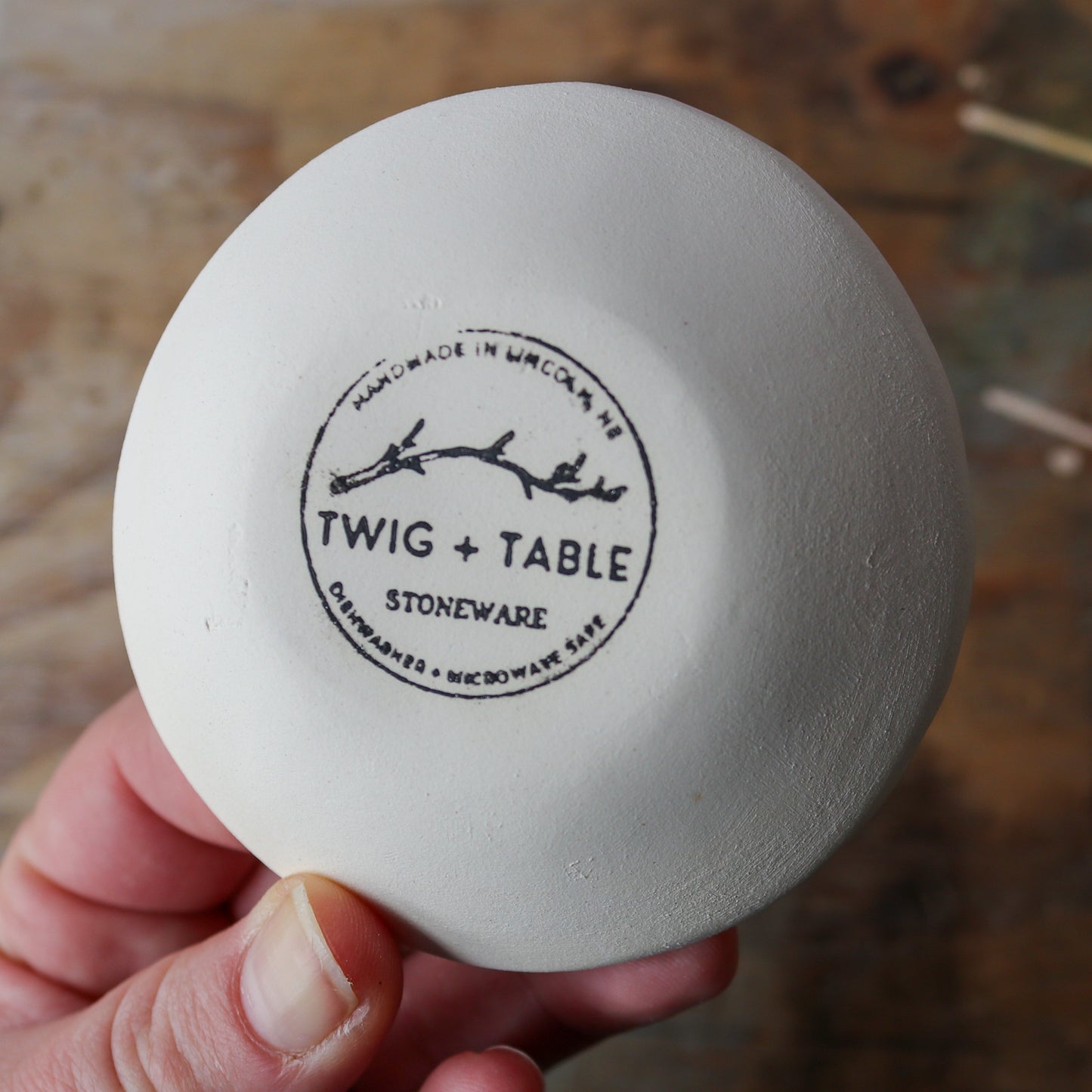 Small Oval Trinket Dish - 5 Sage imprint