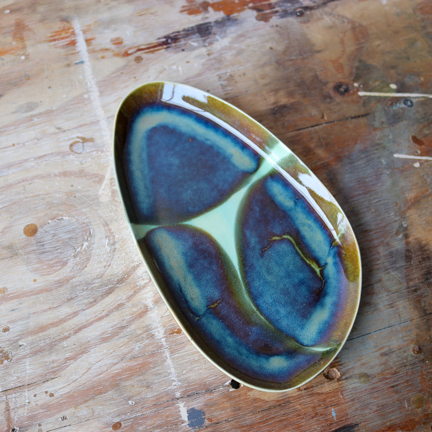 Medium Pebble Platter - Geode