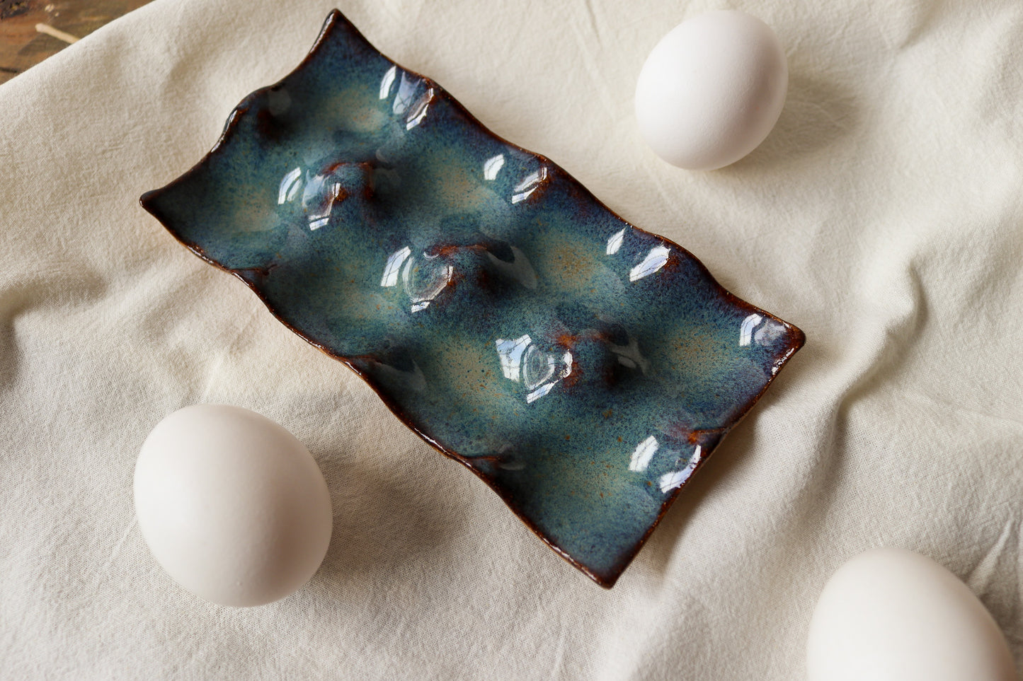 Ceramic Egg Tray - 3