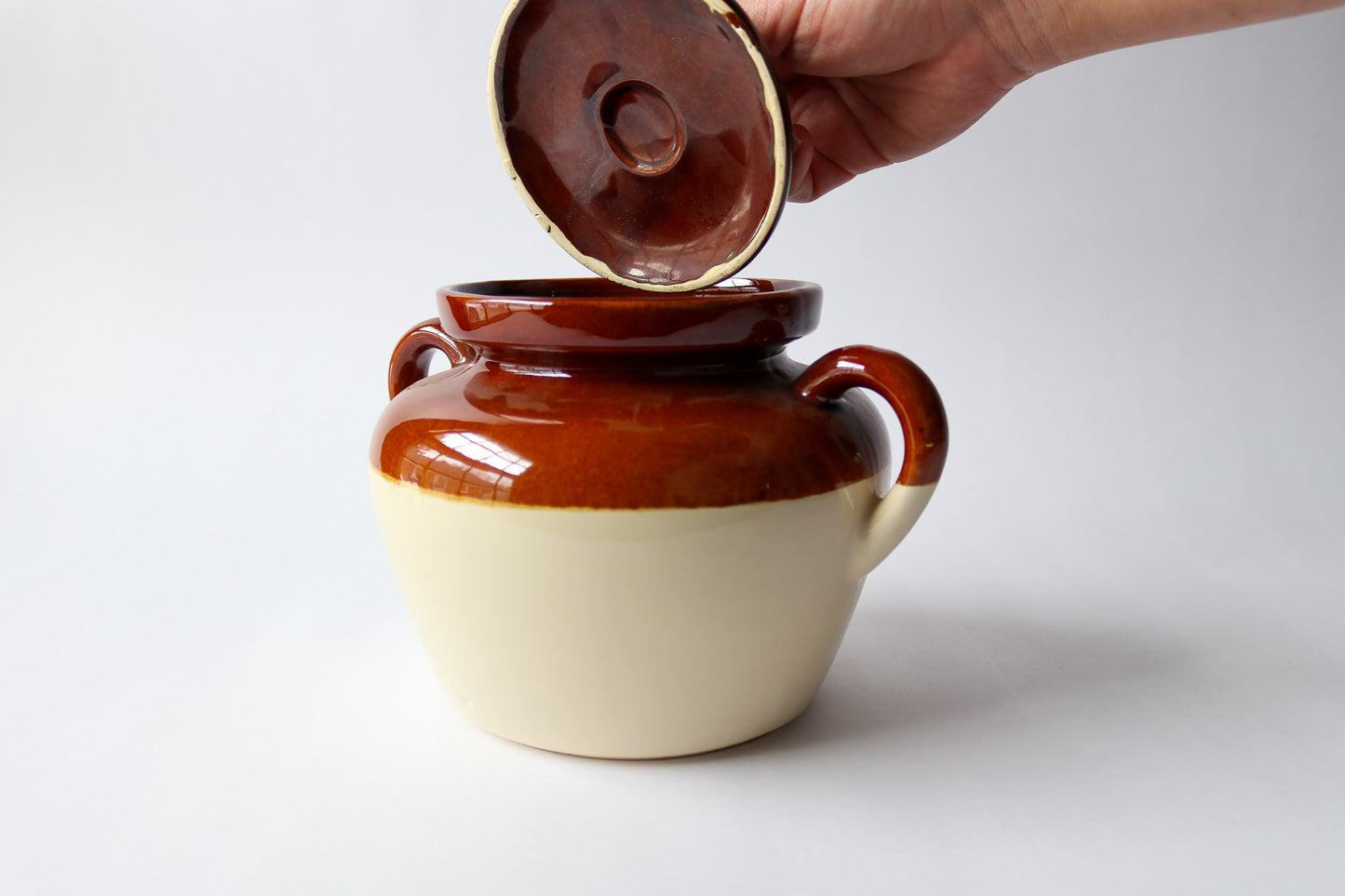 Vintage Bean Pot