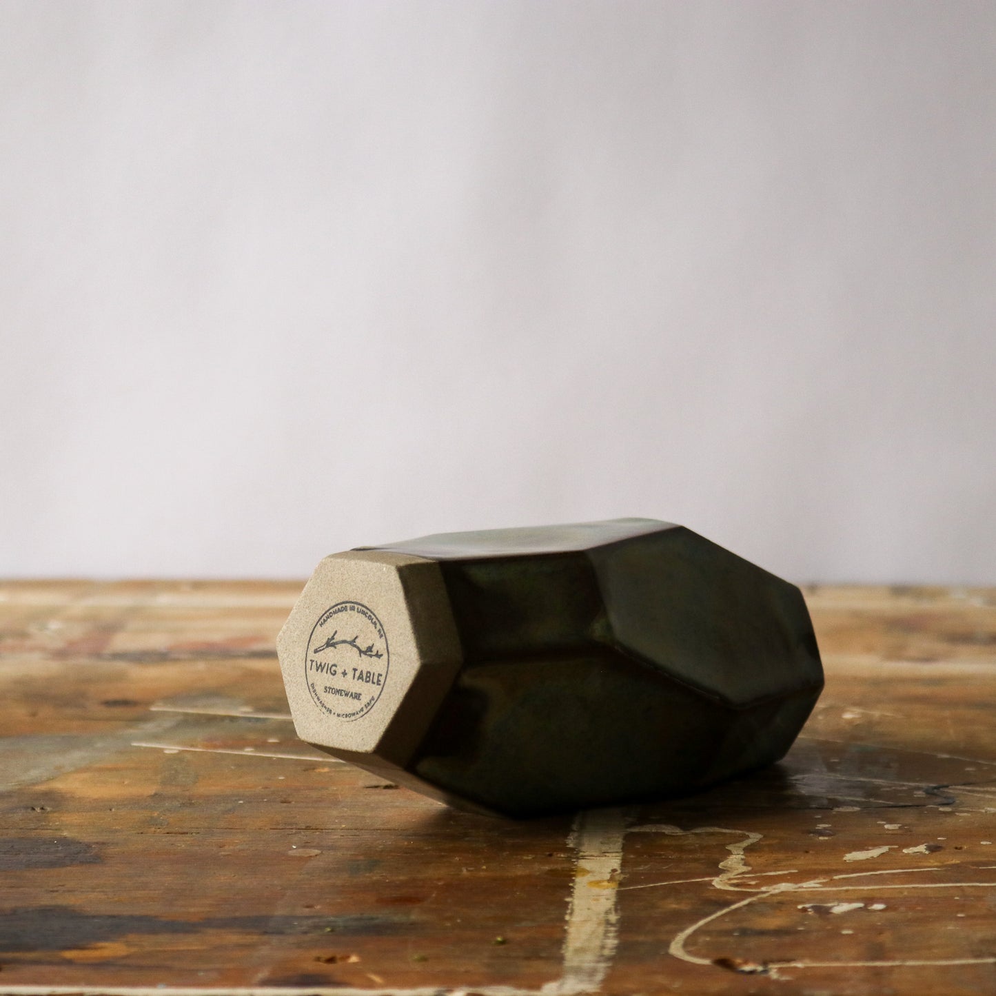 Medium Geo Vase - Patina