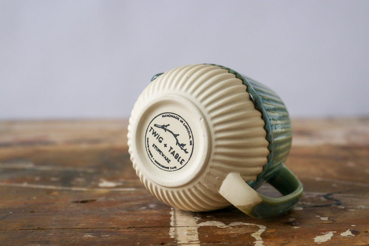 PRESALE: 12 oz Mug - Teal Drip