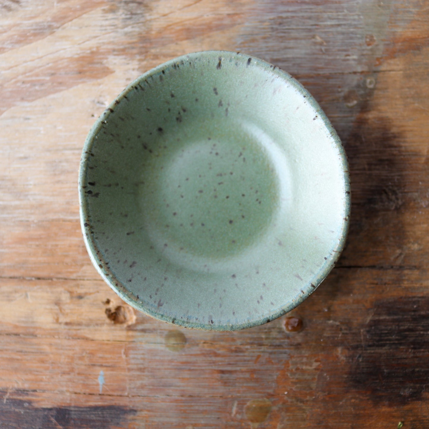 Small Round Amuse Dish - Matcha